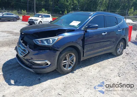 2017 Hyundai Santa Fe Sport 2.4L from USA, damaged, VIN 5XYZU3LB6HG422242